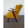 Danish Teak Boucle Chair